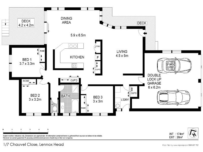 1/7 CHAUVEL CLOSE, Skennars Head NSW 2478