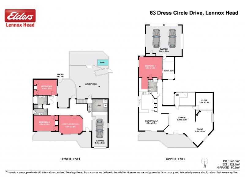 63 Dress Circle Drive, Lennox Head NSW 2478 Floorplan