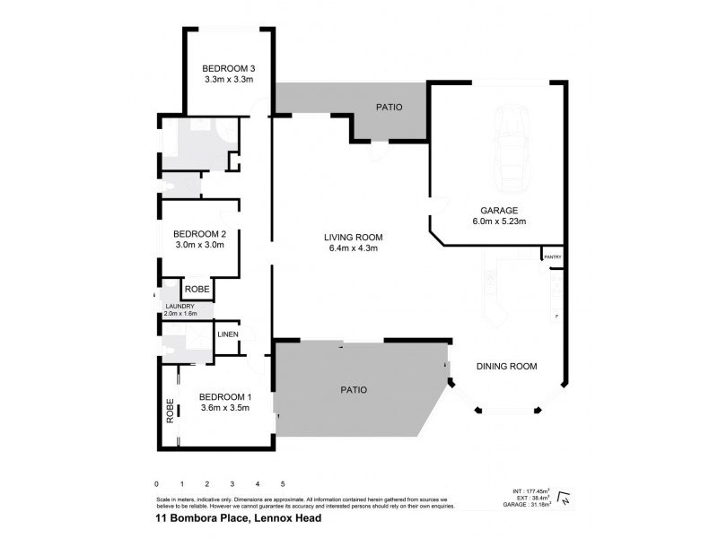 11 Bombora Place, Lennox Head NSW 2478 Floorplan