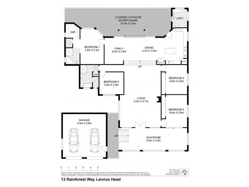 13 Rainforest Way, Lennox Head NSW 2478 Floorplan