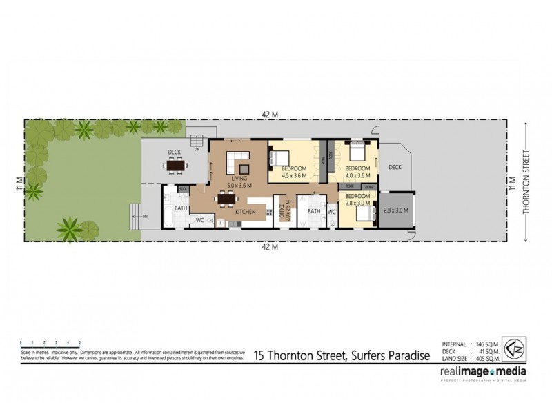 15 Thornton St, Surfers Paradise QLD 4217 Floorplan