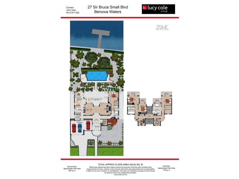 27 Sir Bruce Small Blvd, Benowa Waters QLD 4217 Floorplan