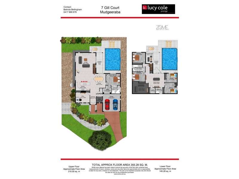 7 Gill Court, Mudgeeraba QLD 4213 Floorplan