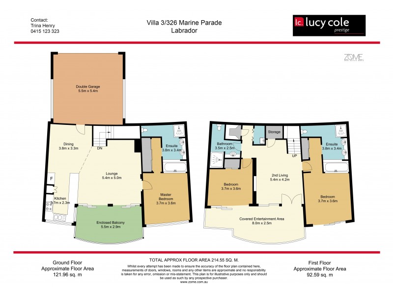 3/326 ‘Deepwater Point’ Marine Parade, Labrador QLD 4215 Floorplan