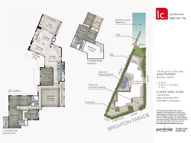 19 Brighton Parade, Southport QLD 4215 Floorplan