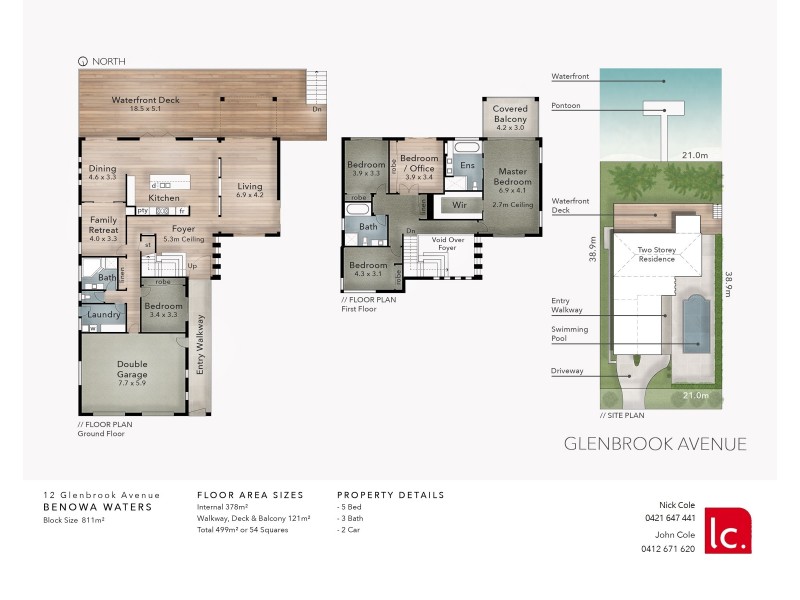 12 Glenbrook Avenue, Benowa Waters QLD 4217 Floorplan