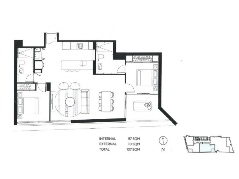 902/3 ‘Northcliffe Residences’ Northcliffe Terrace, Surfers Paradise QLD 4217