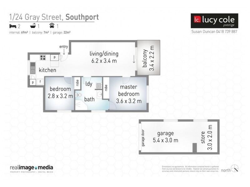 1/22-24 Gray Street, Southport QLD 4215 Floorplan