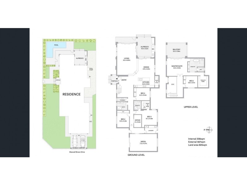 6 Maxwell Brown Drive, Southport QLD 4215 Floorplan