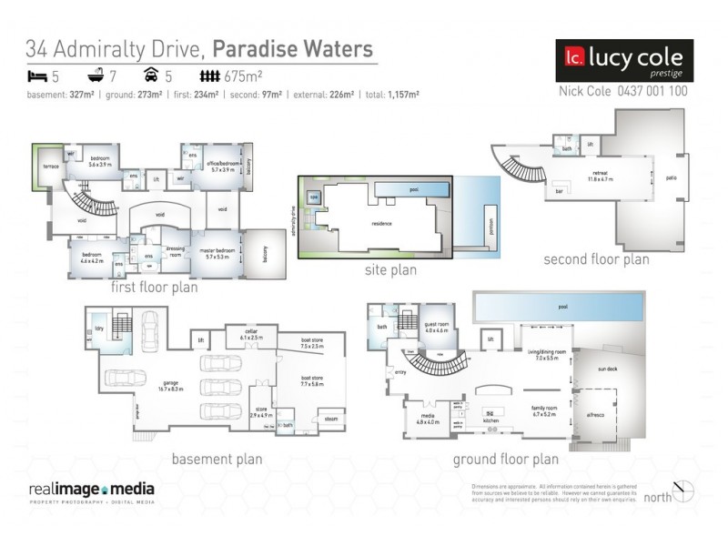 34 Admiralty Drive, Paradise Waters QLD 4217 Floorplan