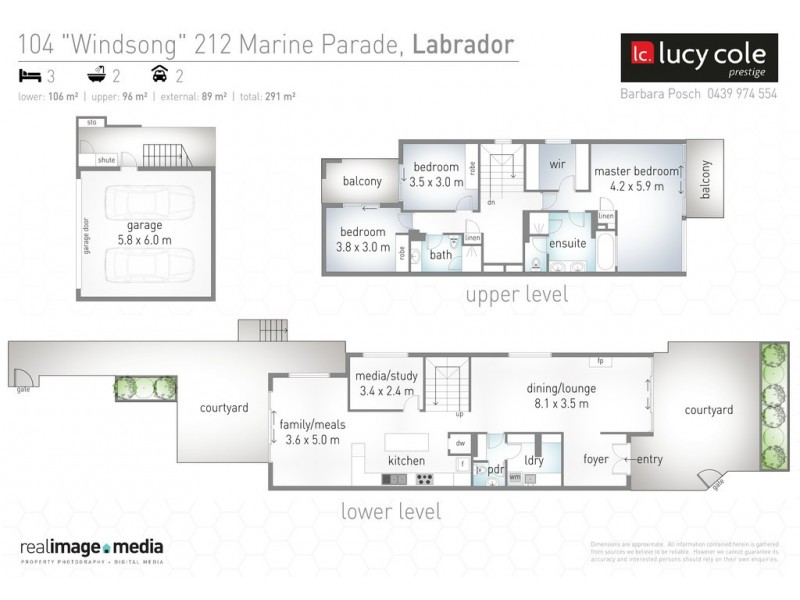 104/212 ‘Windsong’ Marine Parade, Labrador QLD 4215 Floorplan