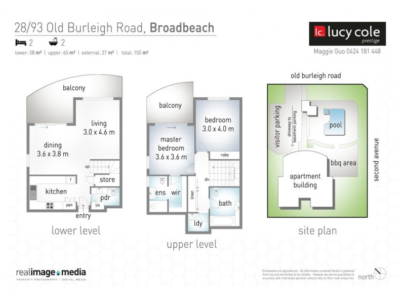 28/93 Old Burleigh Road, Broadbeach QLD 4218 Floorplan