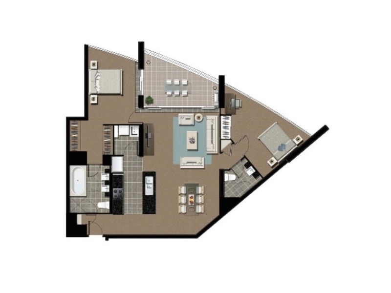 805/22 Surf Parade, Broadbeach QLD 4218 Floorplan