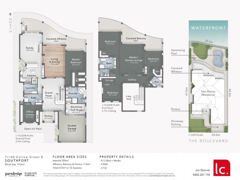 71/40 Cotlew Street East, Southport QLD 4215 Floorplan