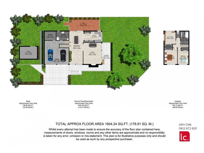 2 Richmond Ave, Bundall QLD 4217 Floorplan