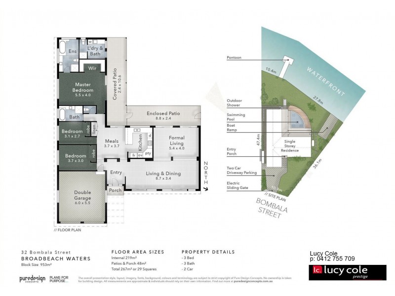 32 Bombala Street, Broadbeach Waters QLD 4218 Floorplan