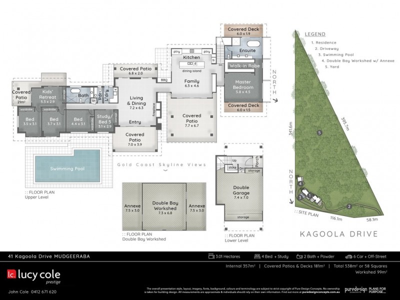 41 Kagoola Drive, Mudgeeraba QLD 4213 Floorplan