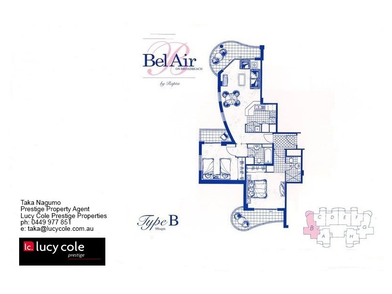 Broadbeach QLD 4218 Floorplan