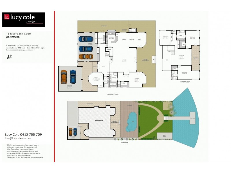 13 Riverbank Court, Ashmore QLD 4214 Floorplan