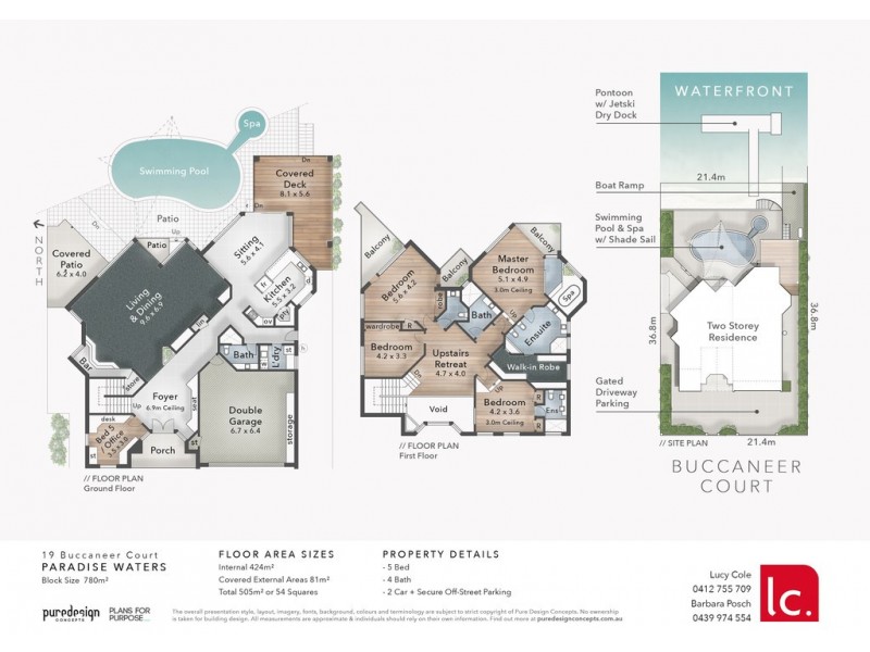 19 Buccaneer Court, Paradise Waters QLD 4217 Floorplan