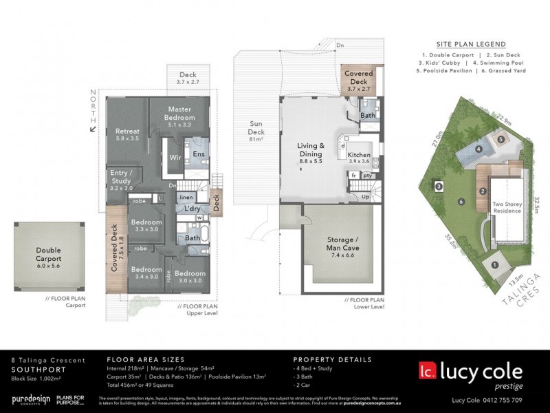 8 Talinga Crescent, Southport QLD 4215 Floorplan