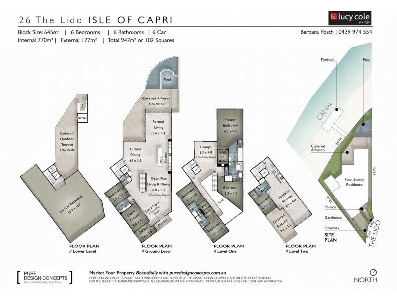 26 The Lido, Isle Of Capri QLD 4217 Floorplan