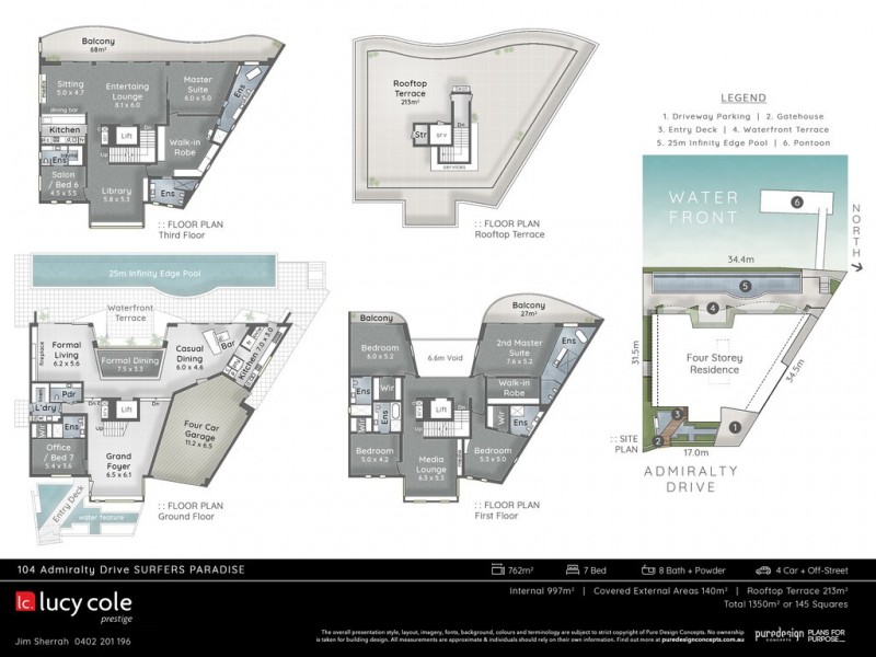 104 Admiralty Drive, Paradise Waters QLD 4217 Floorplan