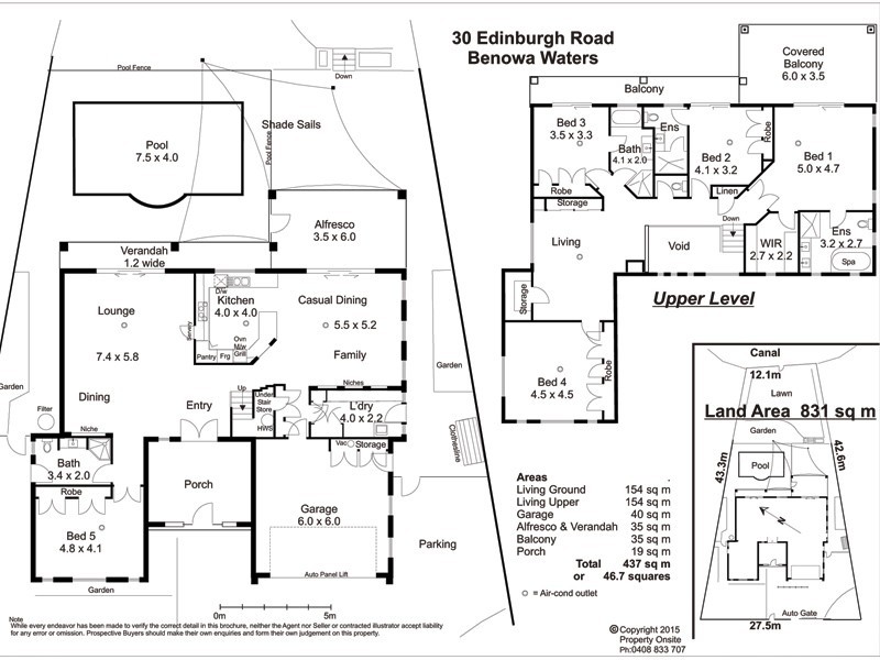 30 Edinburgh Rd, Benowa Waters QLD 4217 Floorplan