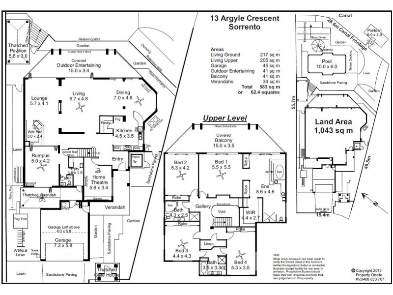 13 Argyle Crescent, Sorrento QLD 4217 Floorplan