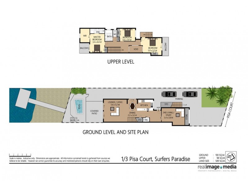 1/3 Pisa Court, Surfers Paradise QLD 4217 Floorplan