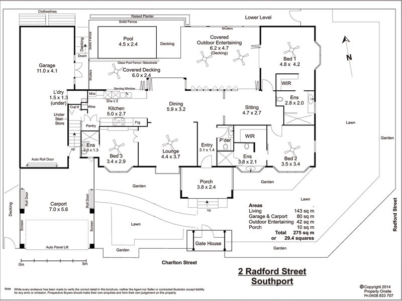 1 Charlton Street, Southport QLD 4215 Floorplan