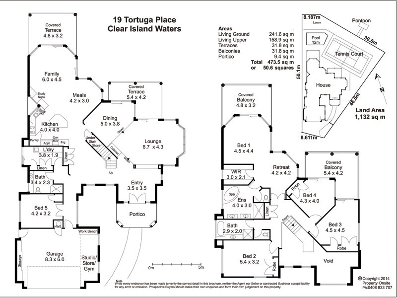 19 Tortuga Place, Clear Island Waters QLD 4226 Floorplan