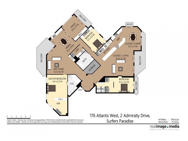 176/2 ‘Atlantis West’ Admiralty Drive, Paradise Waters QLD 4217