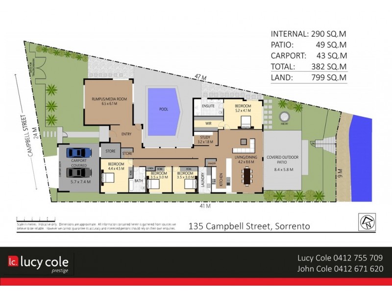 135 Campbell Street, Sorrento QLD 4217 Floorplan