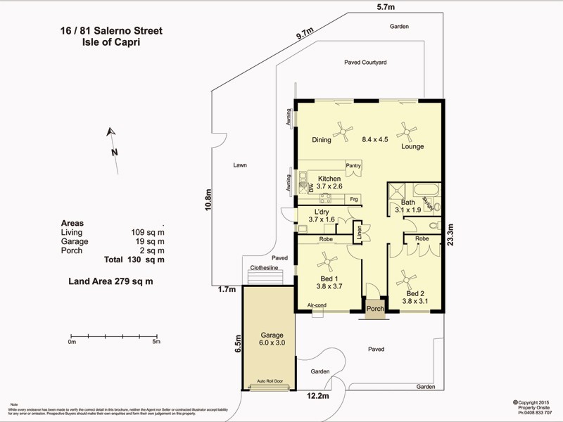 16/81 ‘Figtree East’ Salerno Street, Isle Of Capri QLD 4217 Floorplan