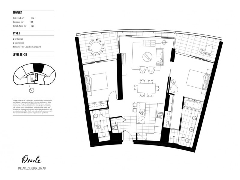 Broadbeach QLD 4218 Floorplan