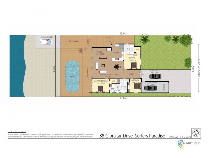 88 Gibraltar Drive, Isle Of Capri QLD 4217 Floorplan