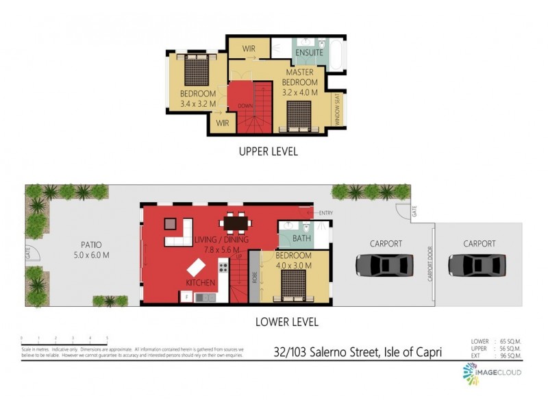Villa 32 ‘Raffles on Capri’ 103 Salerno St., Isle Of Capri QLD 4217 Floorplan