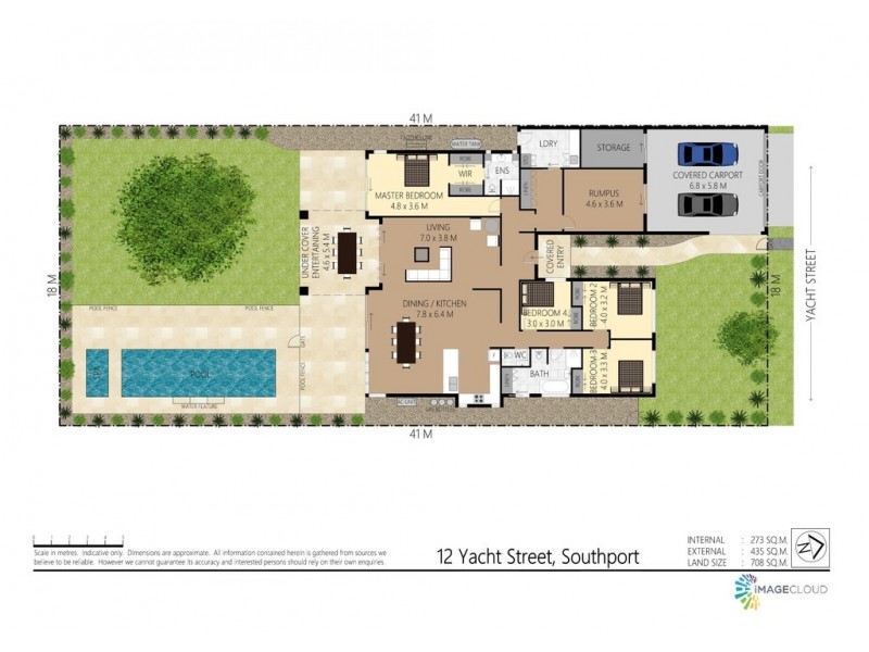 12 Yacht Street, Southport QLD 4215 Floorplan