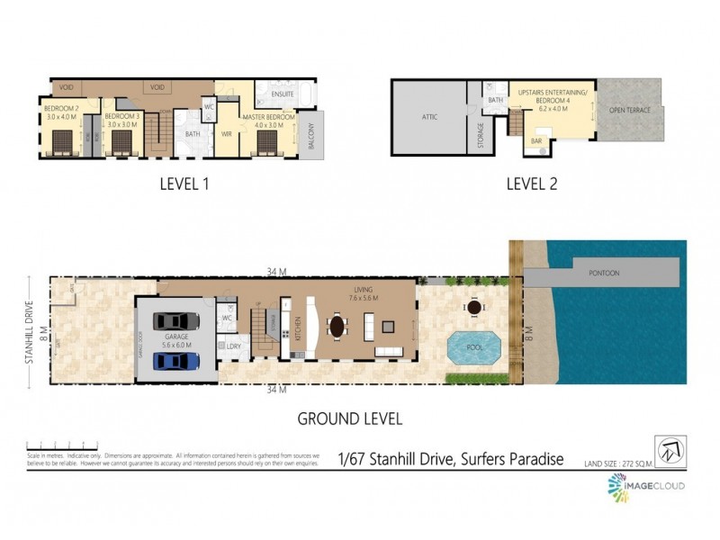 1/67 Stanhill Drive, Chevron Island QLD 4217 Floorplan