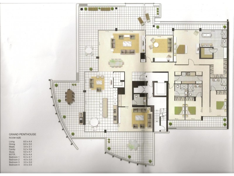 26901/2 Ephraim Island, Paradise Point QLD 4216 Floorplan