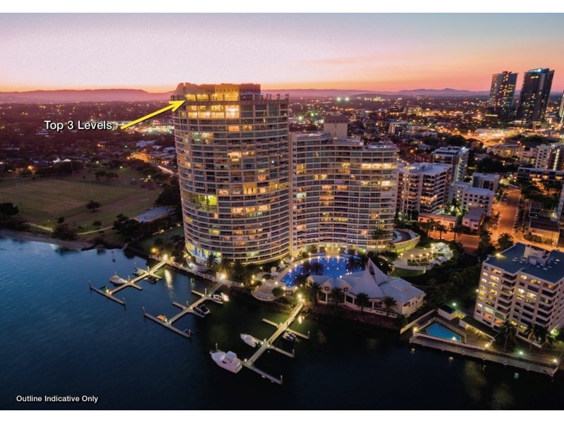 PENTHOUSE ‘RIVAGE ROYALE’ 75 Brighton Parade, Southport QLD 4215