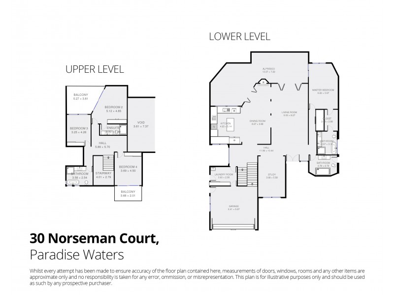 30 Norseman Court, Paradise Waters QLD 4217 Floorplan