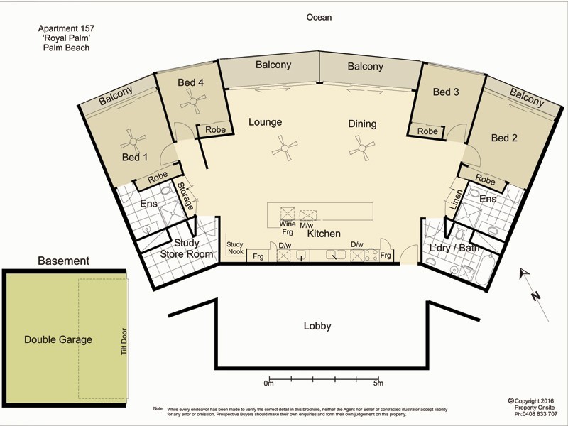 157/ 973 Gold Coast Highway ‘Royal Palm’, Palm Beach QLD 4221 Floorplan