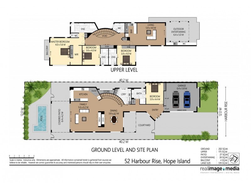 52 Harbour Rise, Hope Island QLD 4212 Floorplan
