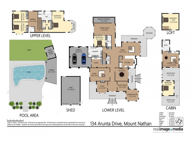 134 Arunta Drive, Mount Nathan QLD 4211 Floorplan