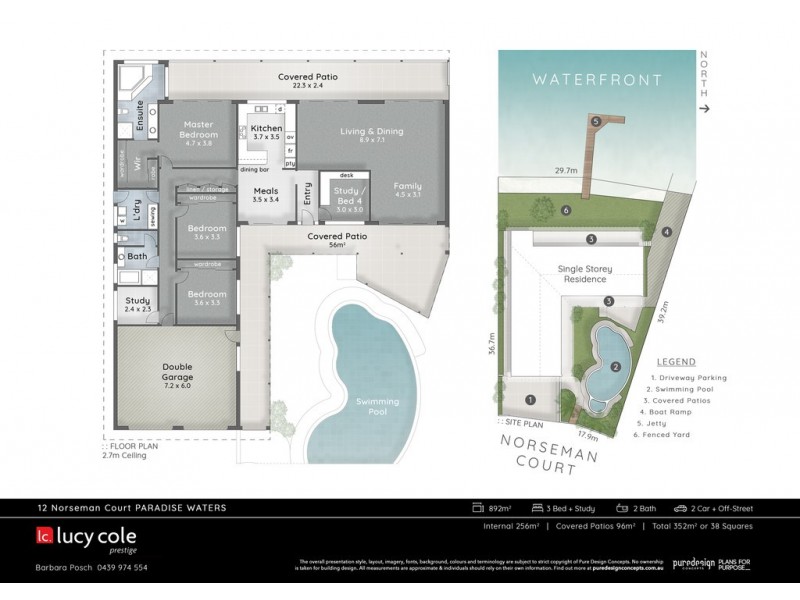 12 Norseman Court, Paradise Waters QLD 4217 Floorplan