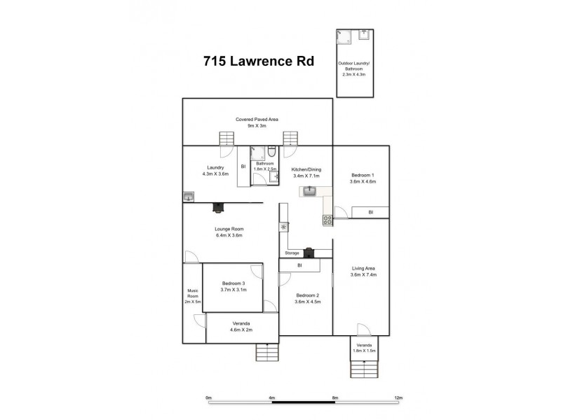 Prop Lt 1011 715 Lawrence Road, Southgate NSW 2460 Floorplan