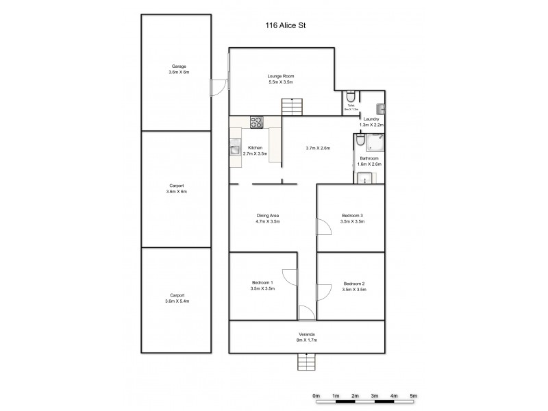 116 Alice Street, Grafton NSW 2460 Floorplan