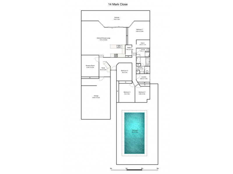 14 Mark Close, Grafton NSW 2460 Floorplan